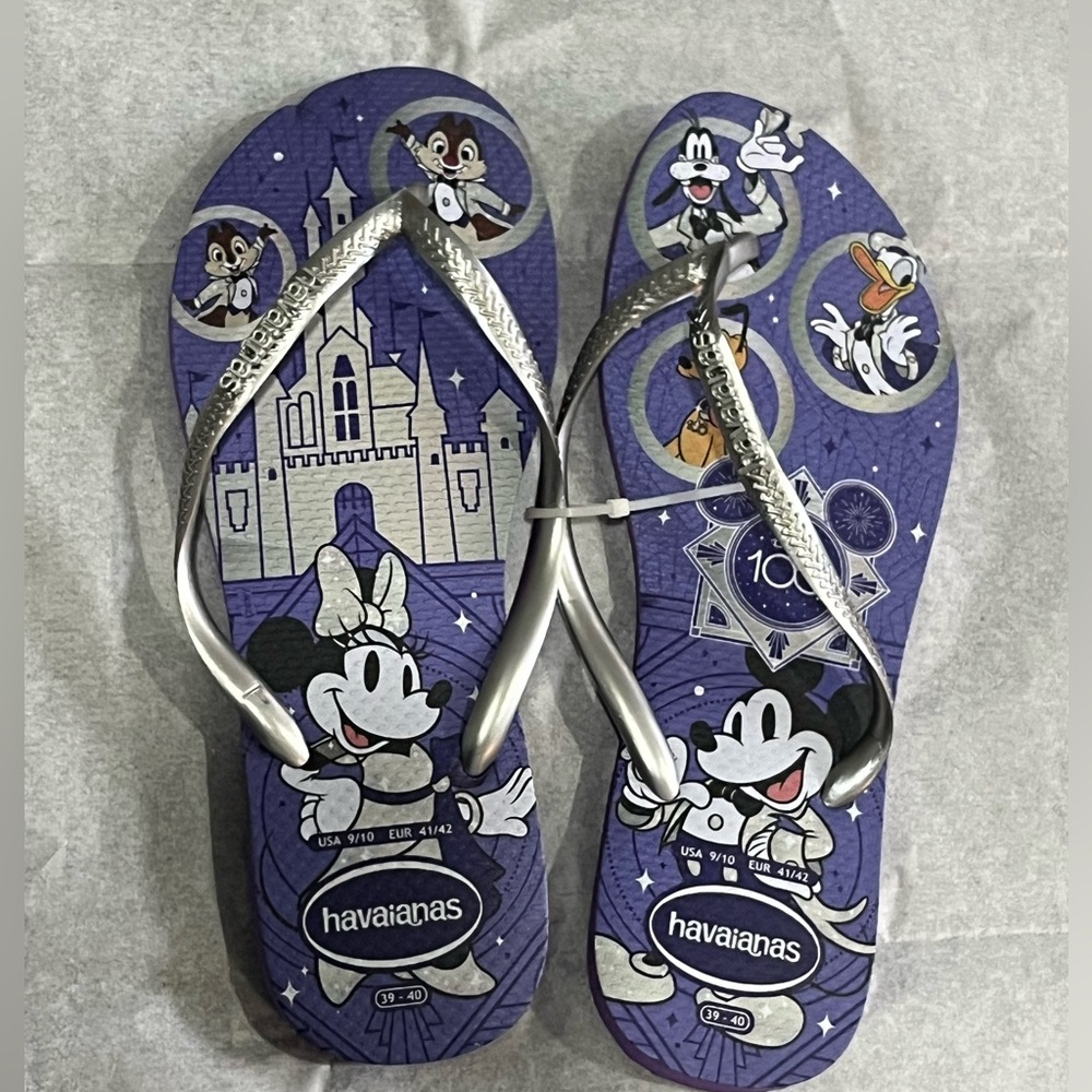 Disney Minnie & Mickey Mouse Havaianas Flip Flops